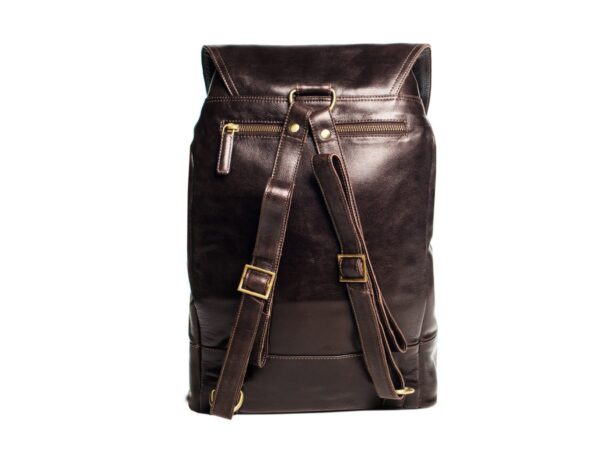 leather backpack