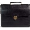 leather briefcase