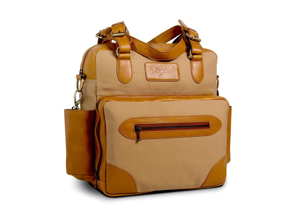 Canvas changing bag Bagasi
