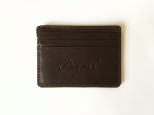 Credit card holder with bill compartment